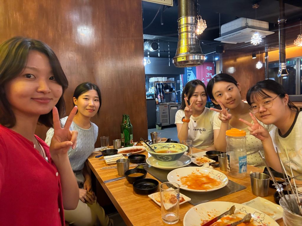 First lab dinner